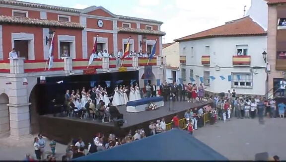 Las carrozas en la plaza (I). 24-09-2010