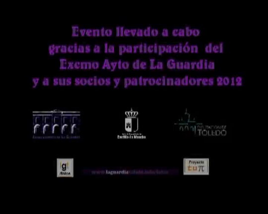 Presentación de la Reina y Damas de las fiestas 2012