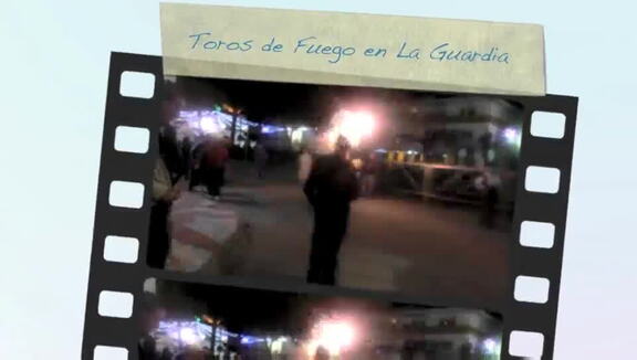 Video-resumen de los 16 toros de fuego de las fiestas 2012. 29-9-2012