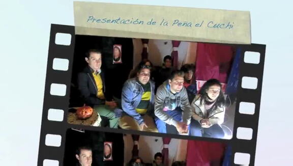 Presentación de la Peña el Cuchi