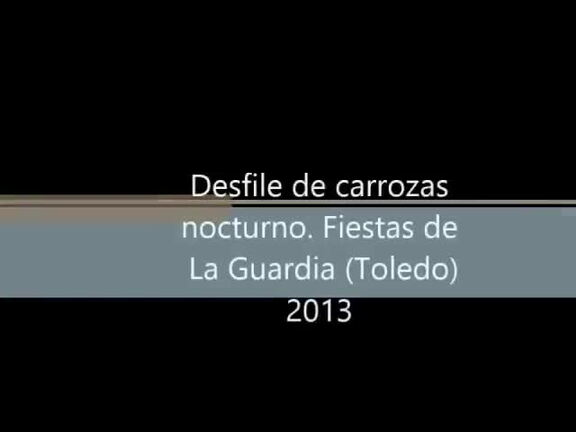 Desfile nocturno de carrozas. 24-9-2013