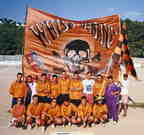 Equipo de futbol Whisky con Naranja. 1996