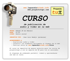 Curso de publicación de audio y vídeo en la web