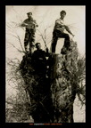 1970 - José, Alfonso y Juan de broma en El Alamillo