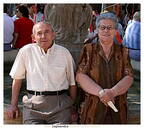 24 de Septiembre de 2007. Momentos antes de la traca, Julián y Milagros.