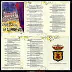 Programa de eventos reducido fiestas 2009
