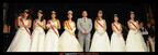 Reina 2009 su corte de honor y su mantenedor