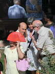 Fiel a la cita todos los años nuestro convecino que vive en Puerto Rico Félix Dones en la plaza el día 24. 24-09-2011