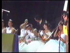 24 de Septiembre de 1999. Desfile de carrozas a su paso por la Plaza