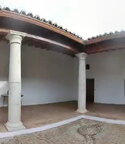 Vista panoramica de 360º de un patio interior de la Casa de Marisol que aparece en la película 