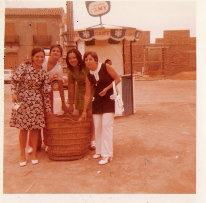La plaza en los 70
