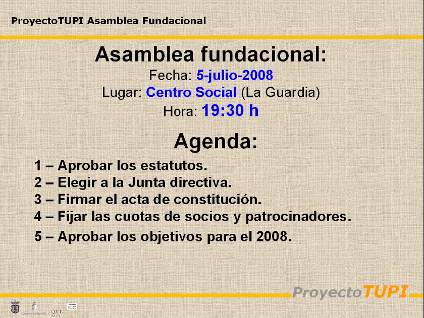 Asamblea fundacinal 5-7-2008