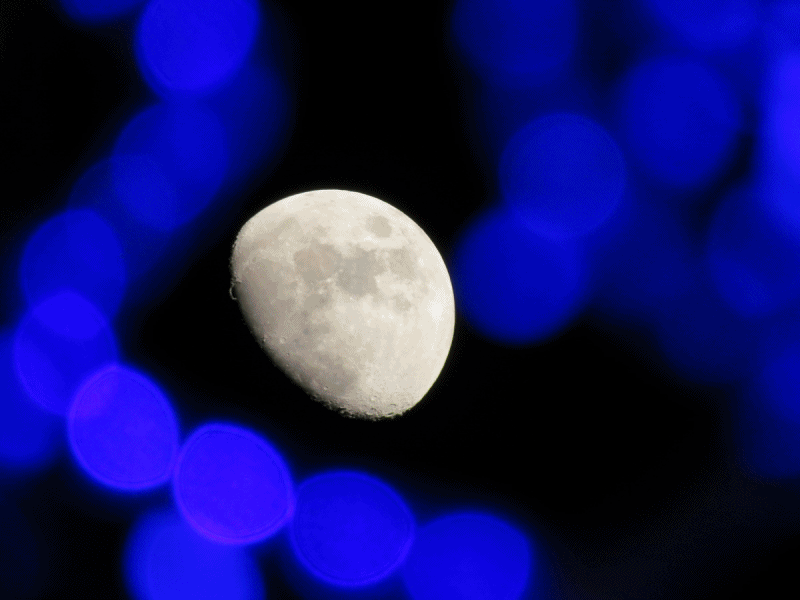 Proyecto Tupi os desea FELIZ 2015 Con este gif animado de la última luna de 2014 con la iluminación navideña de nuestro pueblo