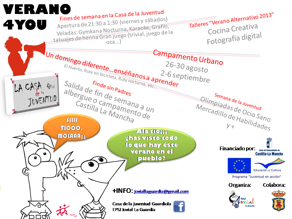 Actividades Casa de la Juventud