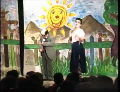 1989. Taller de Teatro organizado por la Asociación Cultural Amigos de la Guardia