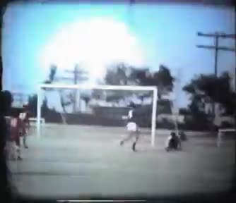 Partido del F.C. La Guardia fuera de casa. 1981