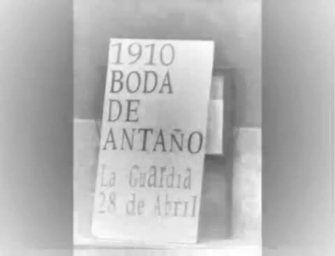 28 de Abril de 2007. Boda de 1910. Composición de video a partir de fotografías y videos realizada por Fernando Navarro Hernández