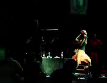 Orquesta Comanche. 2 de Septiembre de 2006. Verbena de presentación de las Damas y Reina de 2006. Interpretan un tema de Madonna