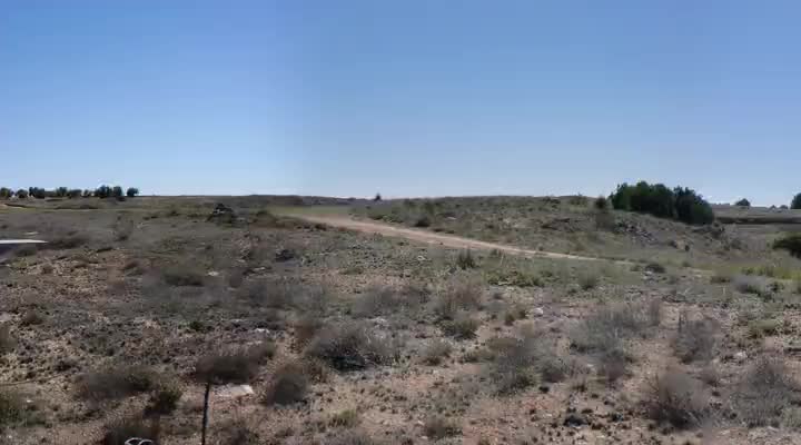 Foto panorámica de 360º desde detrás de los Cerros del Santo Niño (I). 20-03-2011