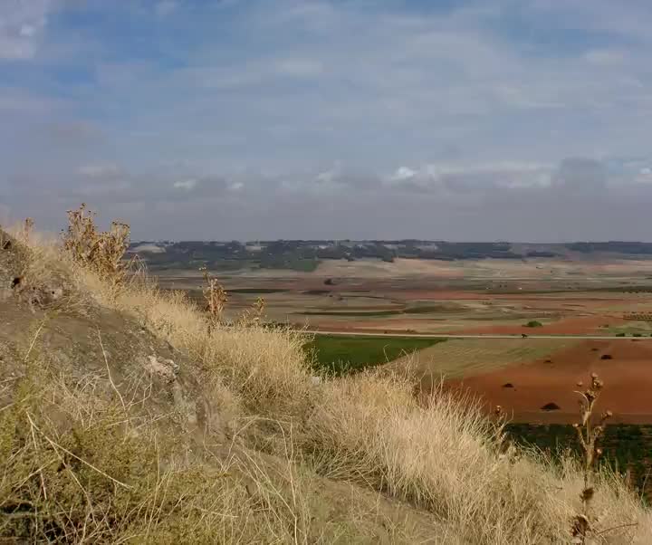 Panorámica de 180º en mitad de la ascensión al Cerro de la Atalaya