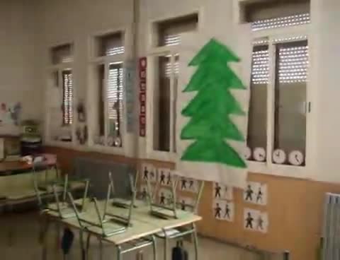 10 de Diciembre de 2006. Panorámica en video de una de las clases de los pequeños