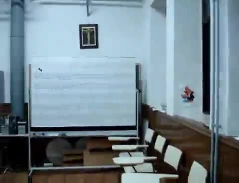10 de Diciembre de 2006. Panorámica en video del aula de Música del Colegio D. Valentín Escobar