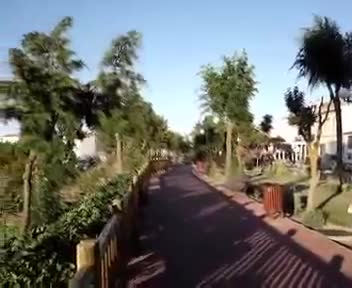 Panorámica en video del Paseo del Norte, Tierra del Conde  y el Valle del Cedrón