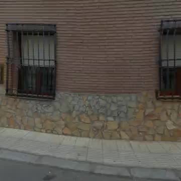 Vista esférica del exterior de la Iglesia Parroquial