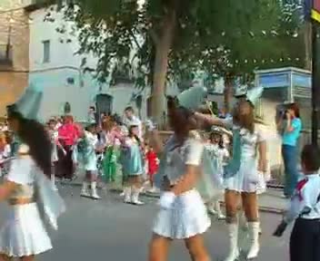 Banda de Majorettes. Fiestas de Castilla La Mancha 2006