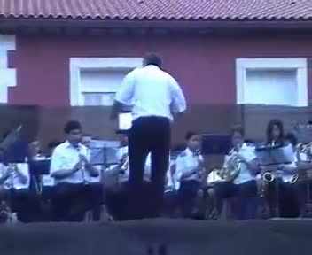 Banda de Música Municipal "D. Aurelio Mascaraque" dirigida por D. Julián Camacho Maroto. Actuación en Las Fiestas de Castilla La Mancha 2006