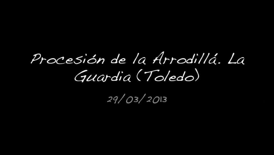 La procesión de la Arrodillá 2013