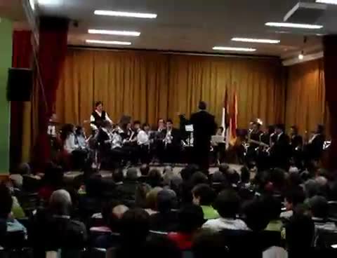 6 de Diciembre de 2006. Actuación de la Banda Municipal en el Centro Social en la celebración del día de la Constitución