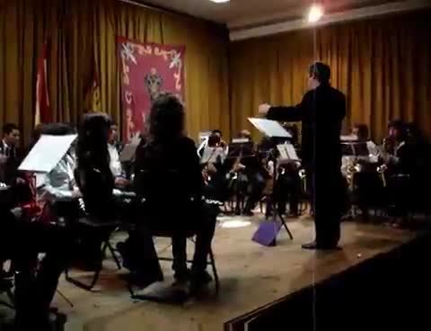 6 de Diciembre de 2007. La Banda de Música Municipal en los actos conmemorativos de la Constitución Española