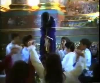 Representación en la Iglesia en conmemoración del V Centenario del Martirio del Santo Niño.20 de Abril de 1991