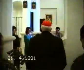 V Centenario del Martirio del Santo Niño de La Guardia. 21 de abril de 1991. Visita del Cardenal D. Marcelo González a la Ermita