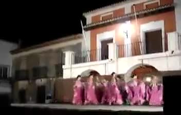 16 de Septiembre de 2006. Actuación en la Plaza de la Escuela de Baile de la Asociación Cultural dirigida por Esperanza Alvarez
