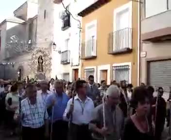 26 de Septiembre de 2006. Bajando hacia la Plaza para el Ofertorio