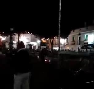 28 de Septiembre de 2006. Traca fin de fiestas en la Plaza