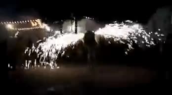 28 de Septiembre de 2006. Instantánea en video de los toros de fuego