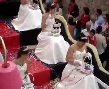 24 de Septiembre de 2006. Carroza de las Damas y la Reina