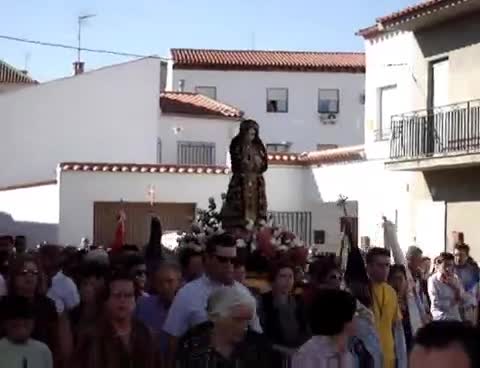 27 de Septiembre de 2006. Procesión con el Santo Niño por la calle Ancha