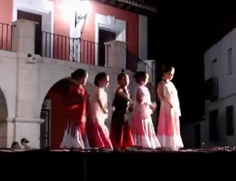 16 de Septiembre de 2006. Actuación de la Escuela de Baile de la Asociación Cultural dirigida por Esperanza Alvarez