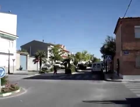 31 de Julio de 2006. Panorámica en video de la Calle Toledo y el Parque de las Casitas