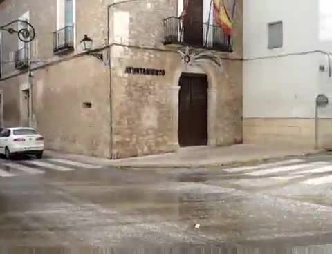 8 de Diciembre de 2006. Granizo y sol a la vez
