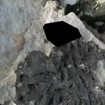 La cueva Menor de Villapalomas. Vista interior total esferica de 360º