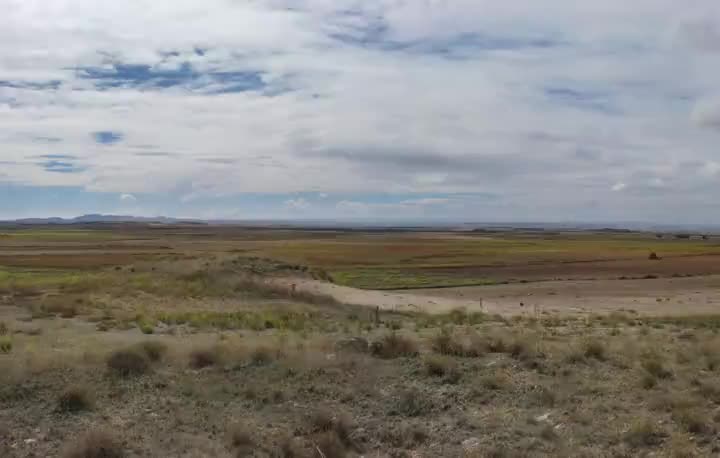 Panorámica de 360º desde un punto en alto equidistante de La Guardia y El Romeral
