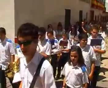 Corpus Christi 2006. La Banda Municipal en la procesión del Corpus
