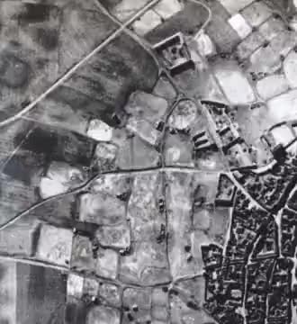 Fotografía aérea de La Guardia 3 de marzo de 1956