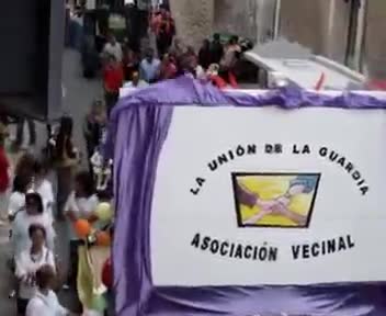 24 de Septiembre de 2006. Carroza de Cars realizada por la Asociación Vecinal "La Unión de la Guardia"