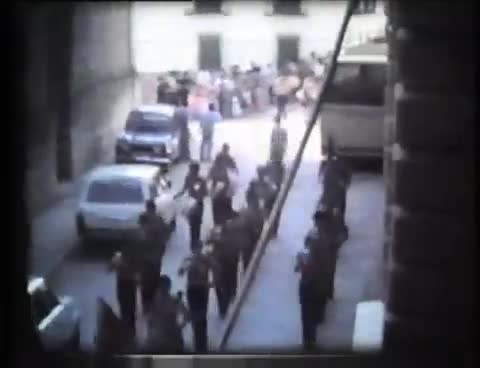 Primer sábado de Septiembre de 1981. Subida del Santo Niño al pueblo desde la Ermita